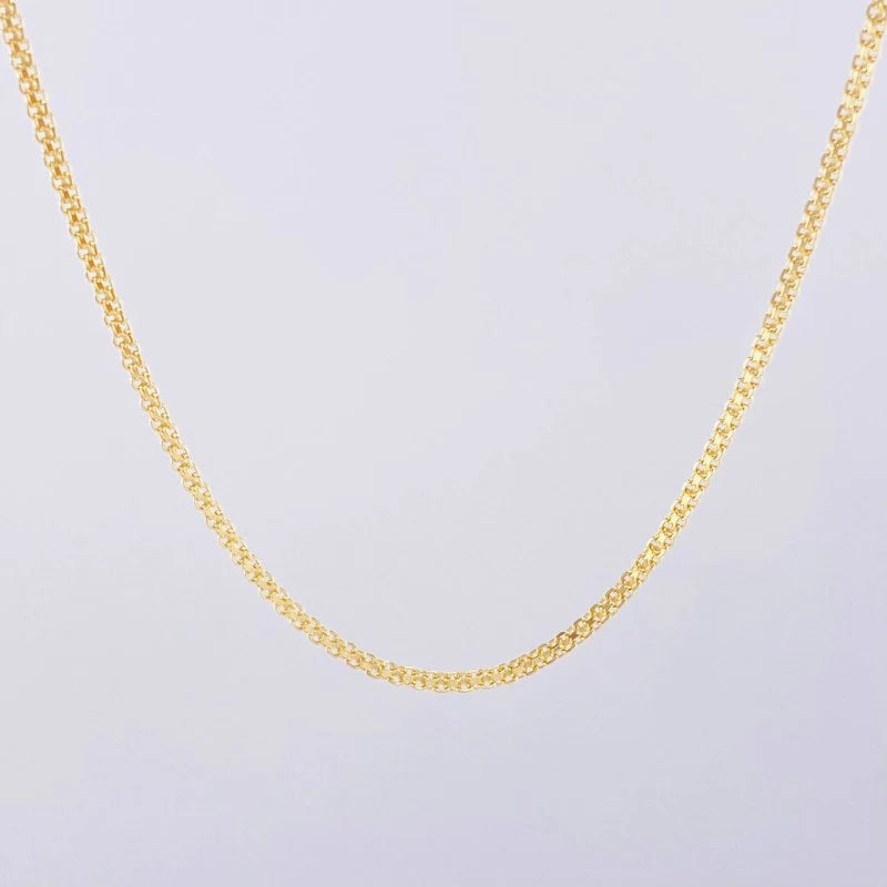 Bismark Chain 2.35g / 24 in / 0.6mm Yellow Gold 18K