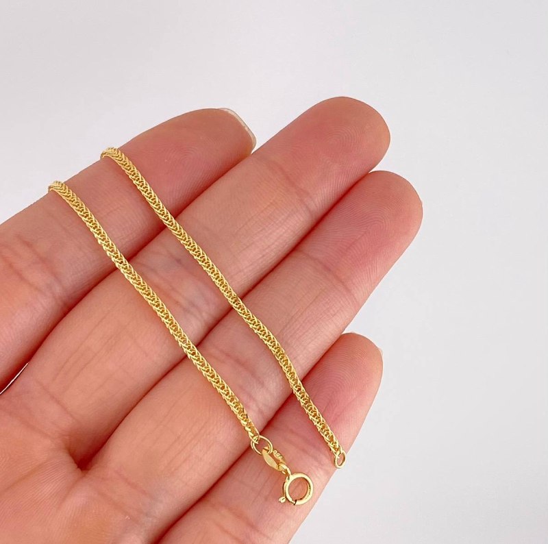 Pulso Franco 1.5g / 7 3/4 in / 1.1mm Oro Amarillo 18K