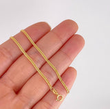 Pulso Franco 1.5g / 7 3/4 in / 1.1mm Oro Amarillo 18K