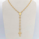 Miraculous Virgin Rosary 6gr / 49.5cm / 18K Yellow Gold &