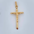Dije Cruz Cristo 1.45gr / 1 3/4 in / Oro Amarillo 18K &