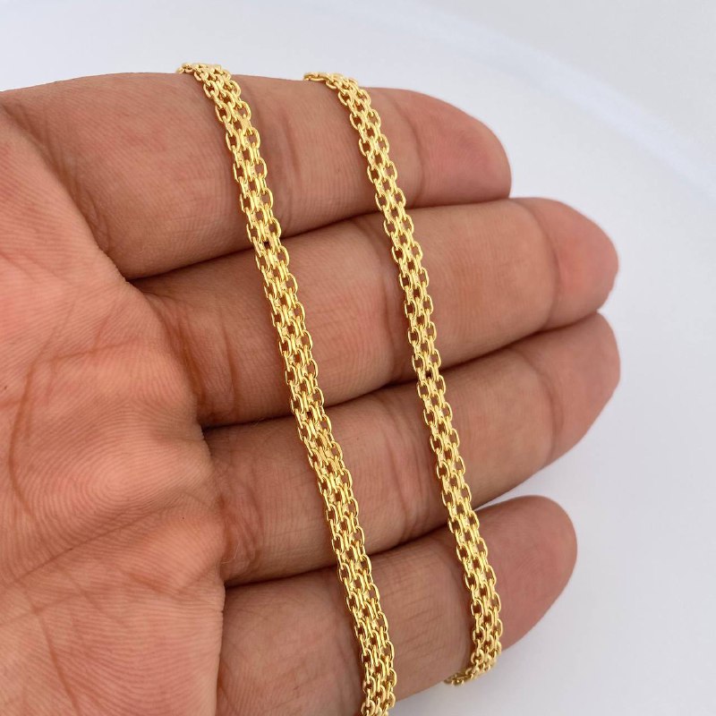 Bismark Chain 7.65gr / 54.5cm / +1 18K Gold &