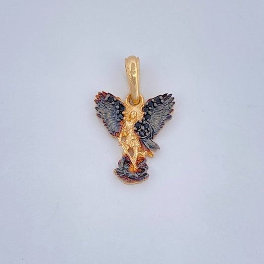 Pendant San Miguel 1.55gr / 0.8in / 18K Gold $