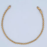 Military Bracelet 6.35gr / 21cm / 18K Yellow Gold &