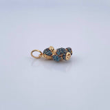 Articulated Bear Pendant 2.6gr / 2cm / 18K Gold &