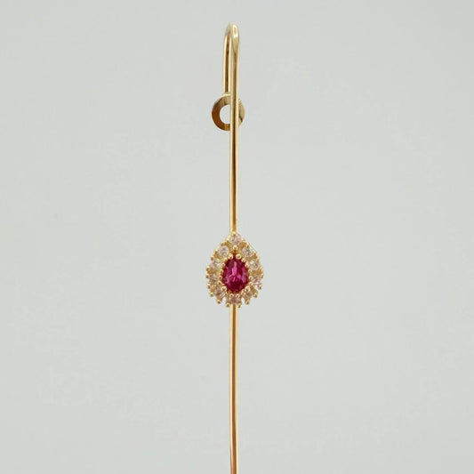 Industrial Piercing 2.25 g / 1/2 in 18K Yellow Gold