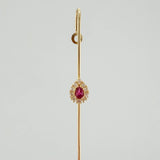 Industrial Piercing 2.25 g / 1/2 in 18K Yellow Gold
