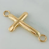 Charm Cross 0.4gr / 3/4 in / 18K Yellow Gold %