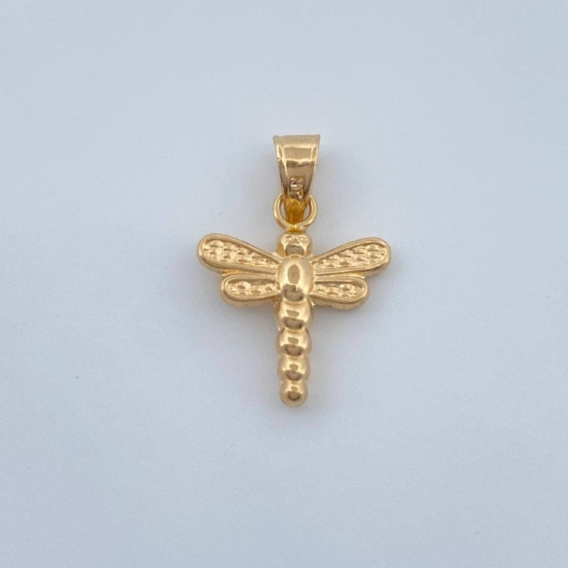 Dragonfly Pendant 0.5gr / 0.8in / 18K Gold