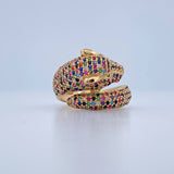 Panther Ring 7gr / Size 8 / 18K Gold