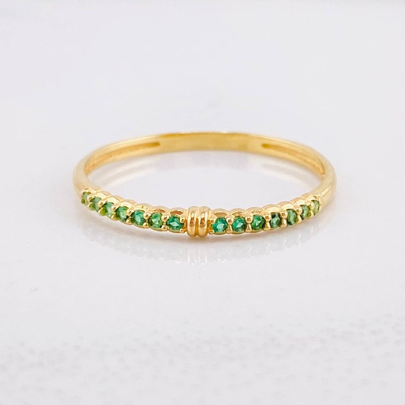 Churumbela Knot Ring 0.75g / T5 3/4 Yellow Gold 18K