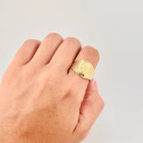 Virgin of Carmen Ring 3.5g / T10 3/4 Yellow Gold 18K