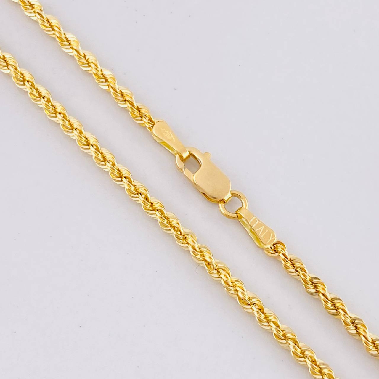Rope Chain 3.3g / 20 in / 2.19mm 18K Yellow Gold