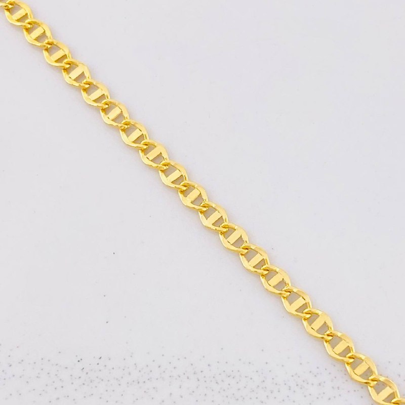 Pulso Escalera 1.25g / 7 1/2 in / 2.7mm Oro Amarillo 18K