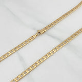 Panzer Chain 28.1 g / 26 1/4 in / 4 mm Yellow Gold 18K