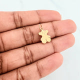 Dije Oso 0.65 g / 3/4 in Oro Amarillo 18K