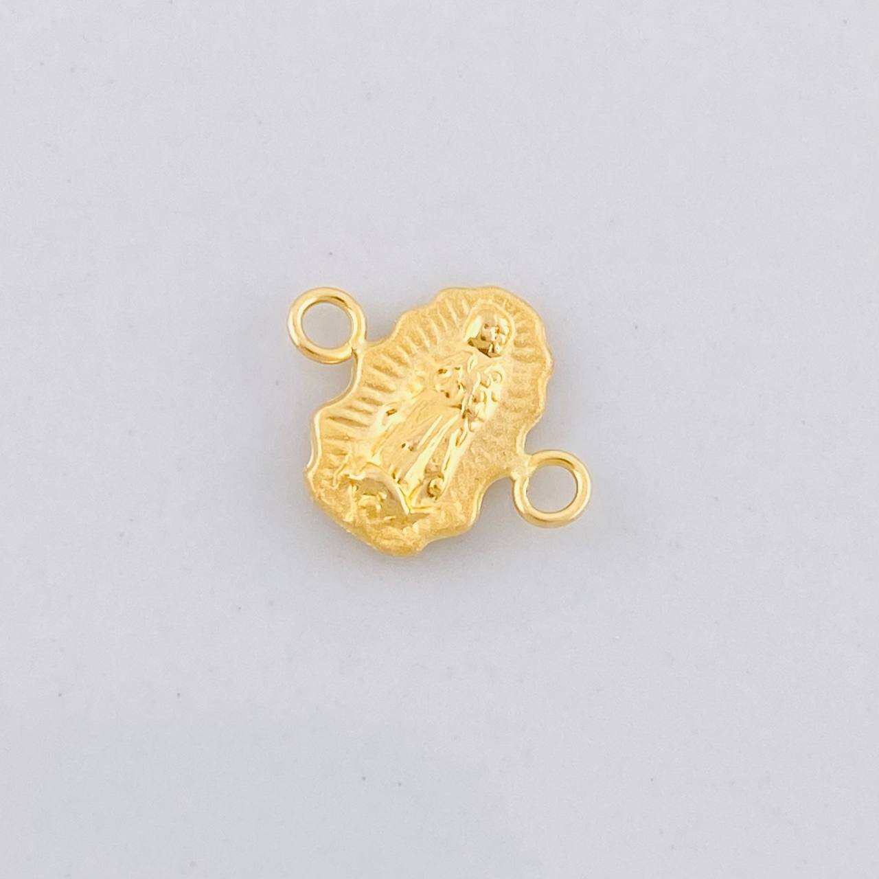 Herraje Virgen Guadalupe 0.25g / 1/2 in Oro Amarillo 18K