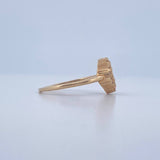 Anillo Trebol 2.75gr / T7 / Oro Amarillo 18K &