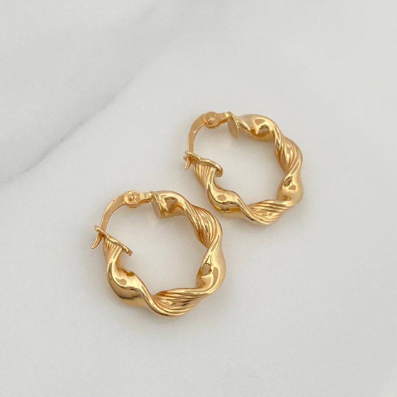 Candongas Valen 2gr / 3/4 in / Oro Amarillo 18K &