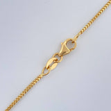 Cadena Franco Especial 4gr / 23 3/4 in / Oro Amarillo +3 18K %