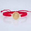 Red Woven Guardian Angel Bracelet 1.2gr / 18K Gold $