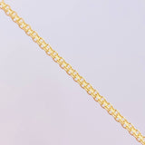 Cadena China 3g / 20 in / 2.2mm Oro Amarillo 18K