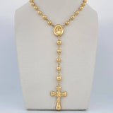 Miraculous Virgin Rosary 12.4gr / 58cm / 18K Yellow Gold &