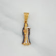 Dije Santa Muerte 2.45 g / 1 1/4 in Tres Oros 18K