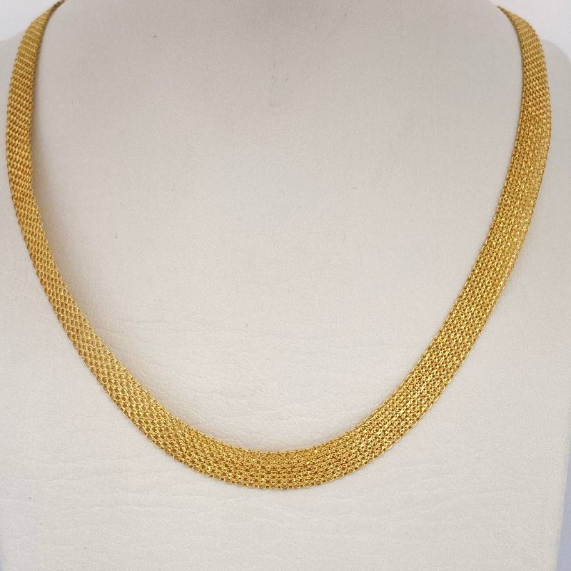 Bismark Chain 10.8gr / 24 1/4 in / 14K Gold +1 Italy $
