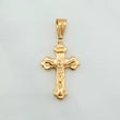 Dije Cruz Cristo 1.4 g / 1 1/2 in Oro Amarillo 18K
