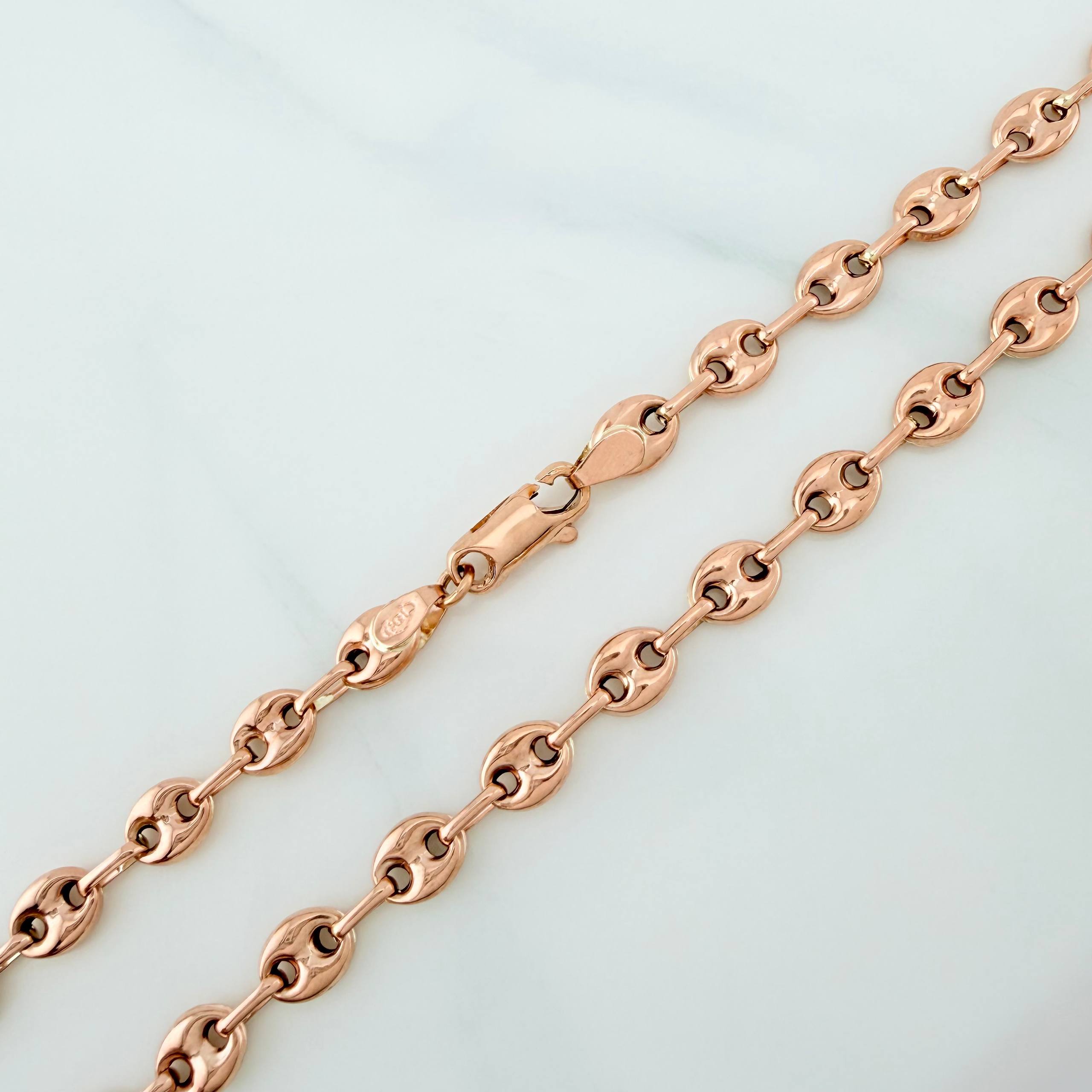 Gc Chain 8.35 g / 18 in / 5 mm 18K Rose Gold