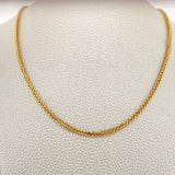 Cadena Franco 11.6gr / 23 1/2 in / Oro Amarillo +3 18K %