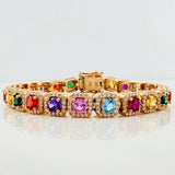 Tennis Bracelet 23.6 g / 7 1/4 in / 6.9 mm 18K Yellow Gold