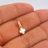 Dije Trebol 0.75gr / 3/4 in / Oro Amarillo Nac.Esp. 18K &