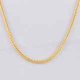 Cadena Franco 6g / 24 in / 2.1mm Oro Amarillo 18K