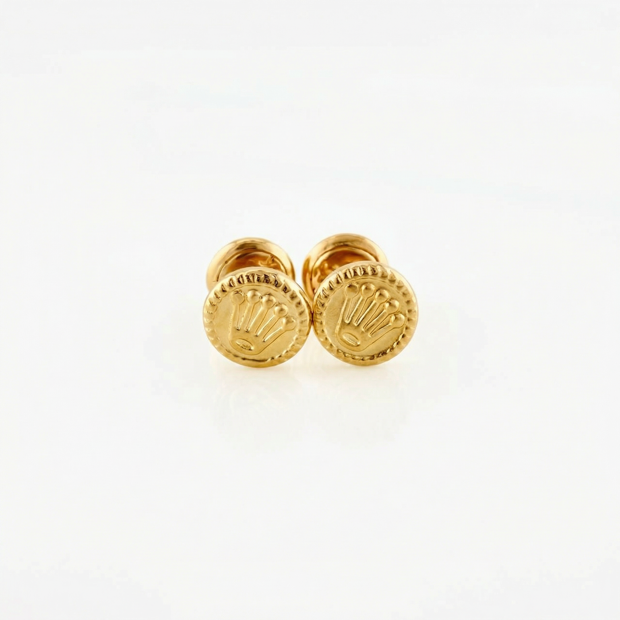 Topos Sello Corona 0.6gr / Oro Amarillo 18K &