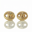 Stud Earrings GC 0.85gr / 9.3mm 18K Yellow Gold *