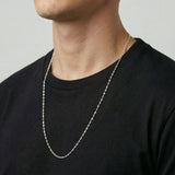 Mirror Flower Chain 3.3 g / 27 1/2 in / 2.05 mm Silver 925