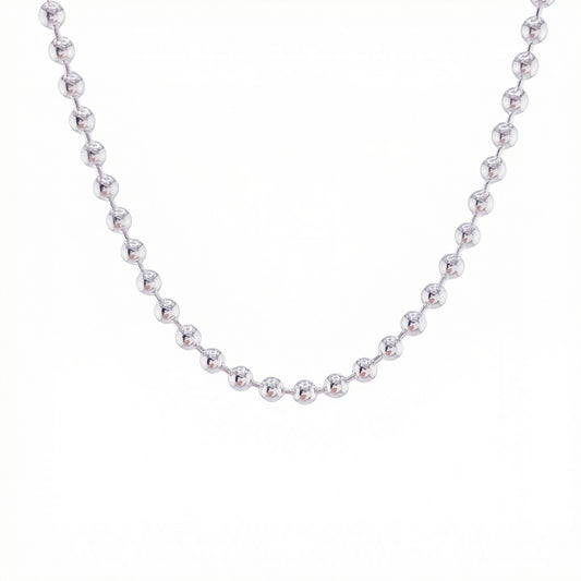 Cadena Militar 16.05gr / 23 1/2 in / 3mm Plata 925 ©