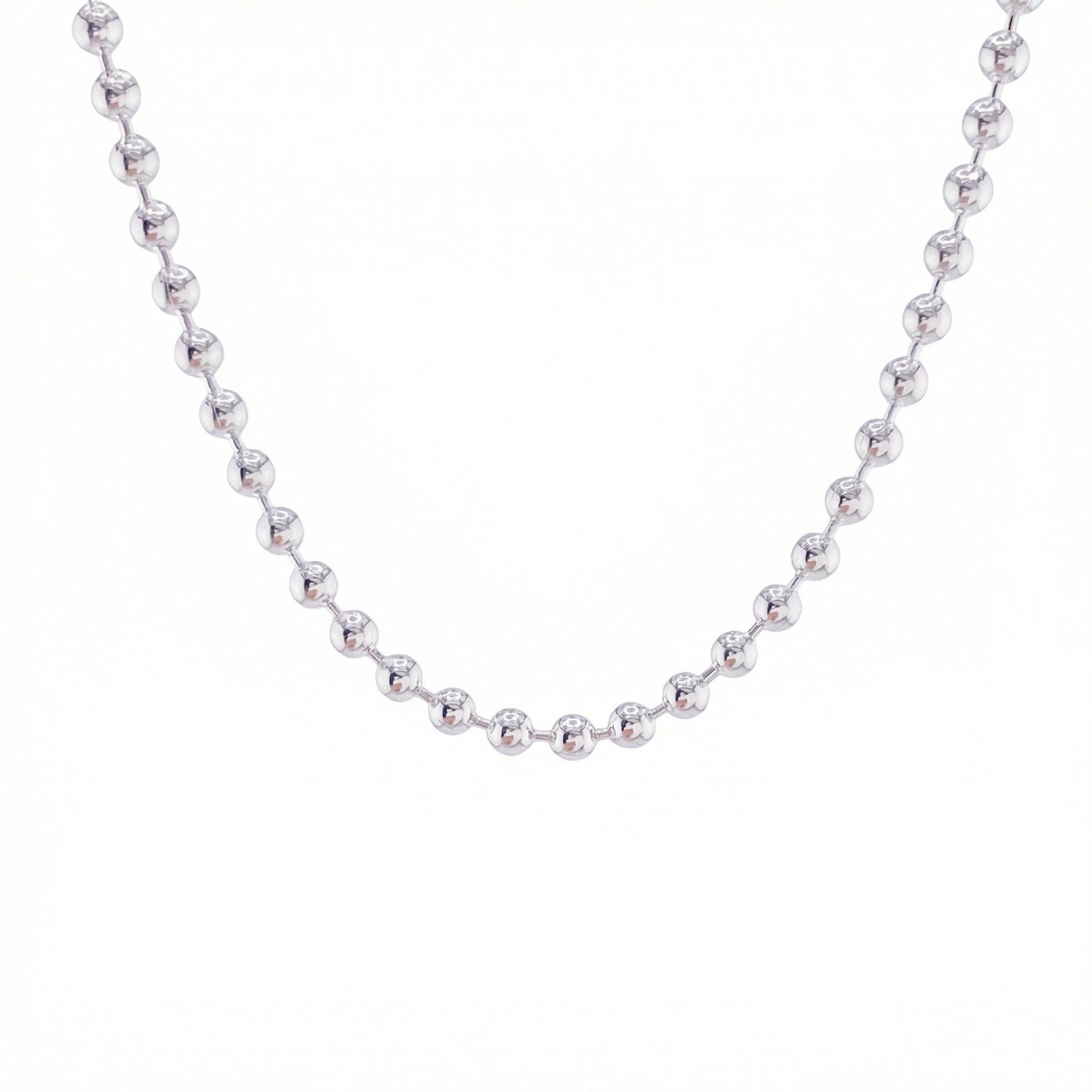 Cadena Militar 16gr / 23 1/2 in / 3mm Plata 925