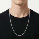 Flat Anchor Chain 5.05gr / 23 1/2 in / 2.7mm Silver 925