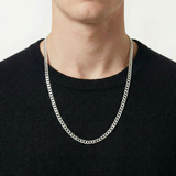 Cuban Links 14.55gr / 25 1/2 in / 5.1mm 925 Silver ©