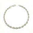 Pulso Lazo 15.3gr / 8 1/2 in / 4.8mm Plata 925 ©