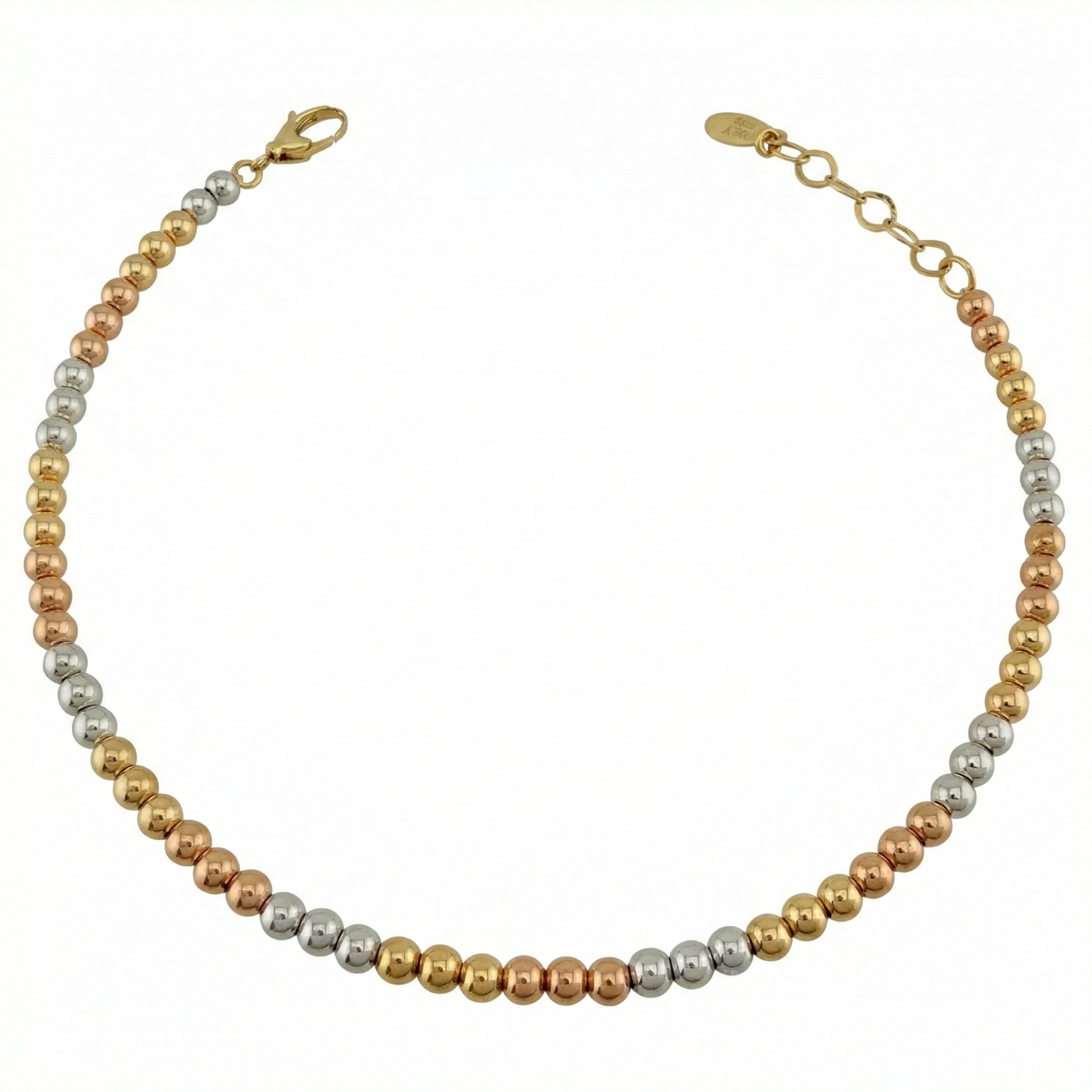 Pulso Militar 6.35gr / 8 1/4 in / 2.85mm Tres Oros 18K %