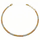 Pulso Militar 6.35gr / 8 1/4 in / 2.85mm Tres Oros 18K %