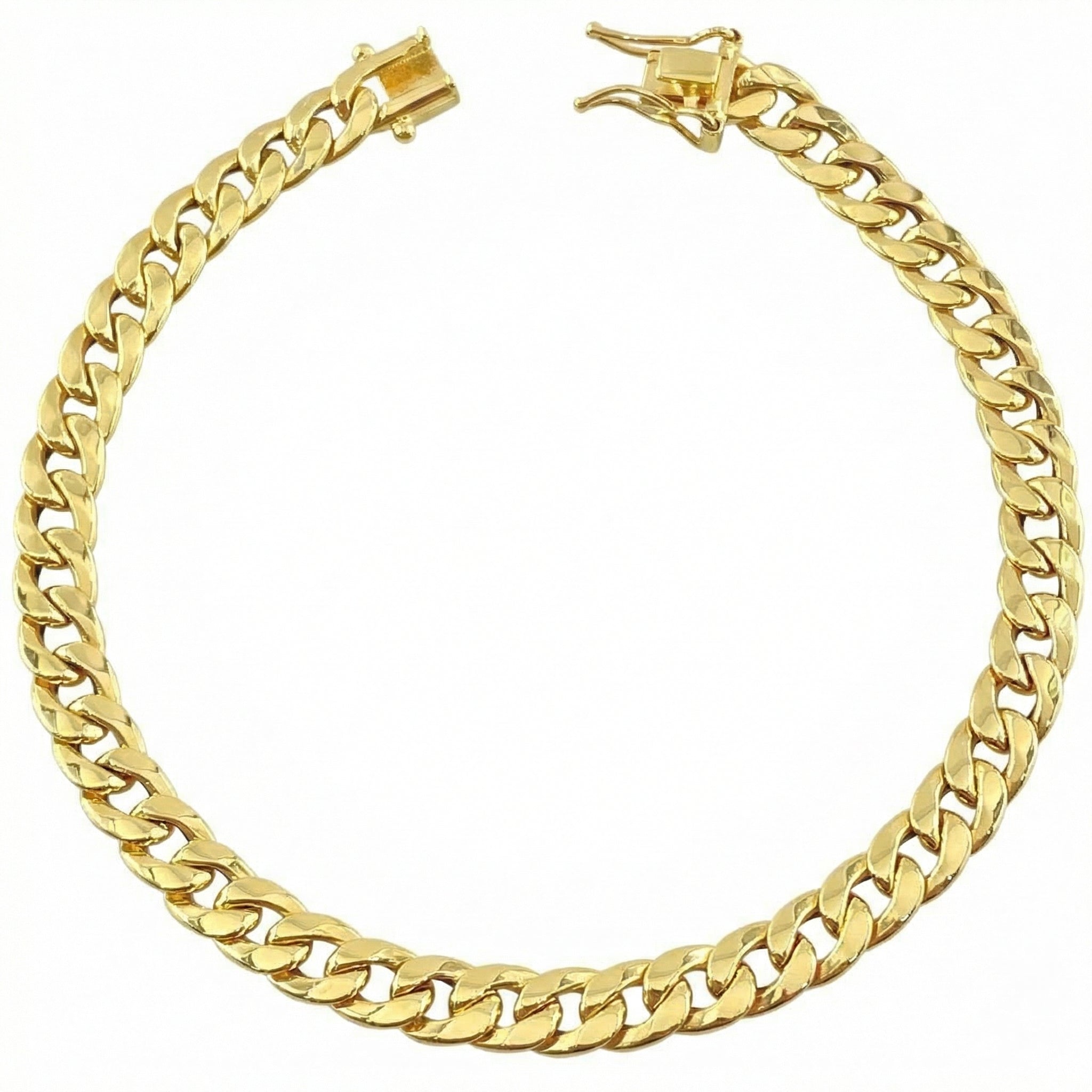 Cuban Links Bracelet 6.3gr / 21.5cm / +1 18K Gold ©