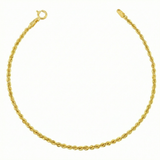 Pulso Lazo 1.15gr / 7 3/4 in / 1.8mm Oro Amarillo +3 18K %