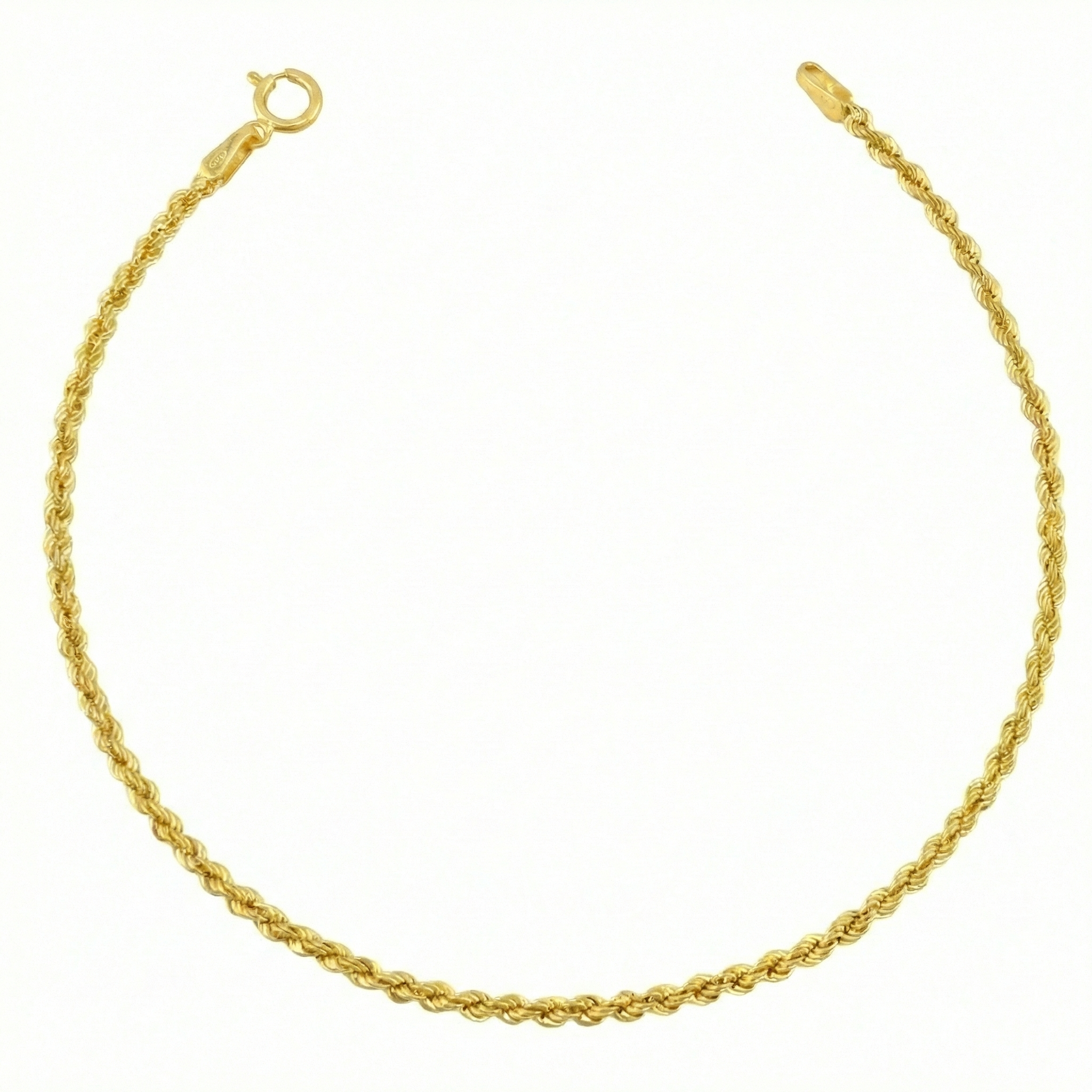 Pulso Lazo 1.15gr / 7 3/4 in / 1.8mm Oro Amarillo +3 18K &