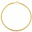 Pulso Lazo 2.4gr / 7 3/4 in / 2.6mm Oro Amarillo +3 18K