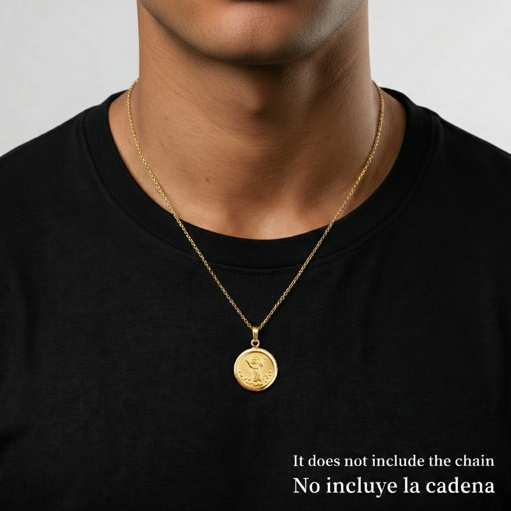 Dije Divino Niño 0.45gr / 3/4 in / Oro Amarillo 18K ©